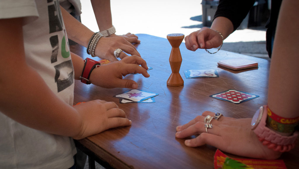 Séance de la ludothèque Jeux m'amuse