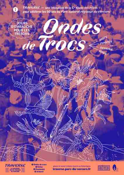 Ondes de trocs pour fêter les 50 ans du Parc Naturel Régional du Vercors !