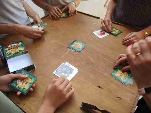 Séance de la ludothèque Jeux m'amuse 