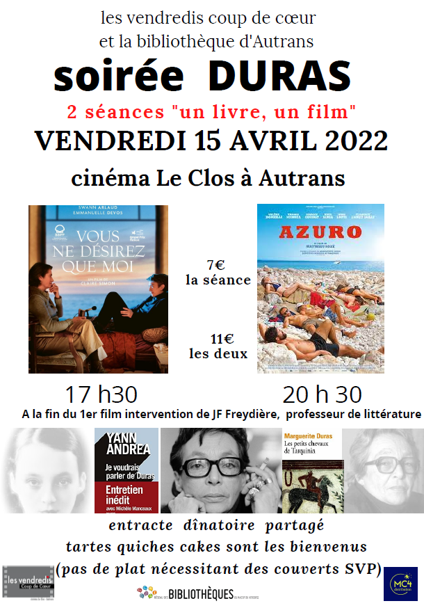 soirée duras