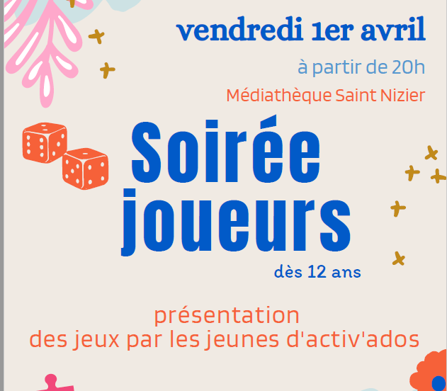 soirée joueurs