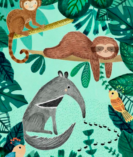 ça en fait des histoires : en route pour la jungle !