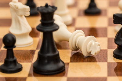 Séance de jeu d'échecs