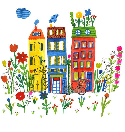 ça en fait des histoires ! C'est le printemps !