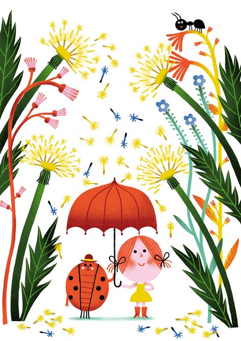 ça en fait des histoires ! Tous au jardin !