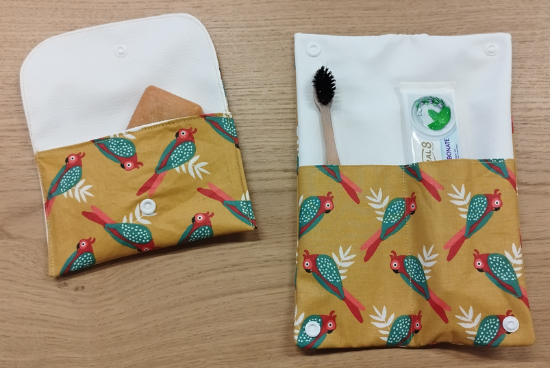 Soirée dé-cousu mais pas que...spéciale pochette à savon / pochette à brosse à dents