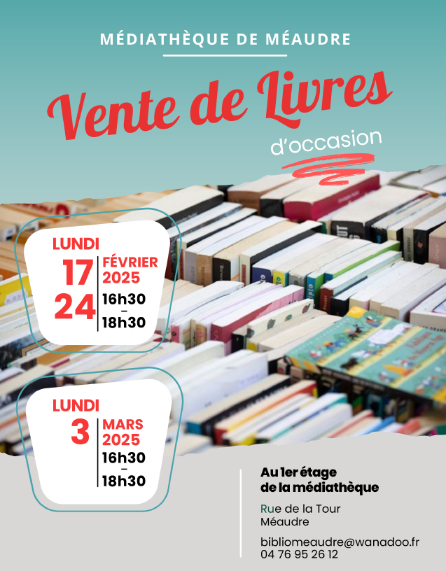 vente livres