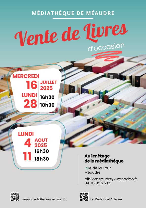 Vente de livres d'occasion