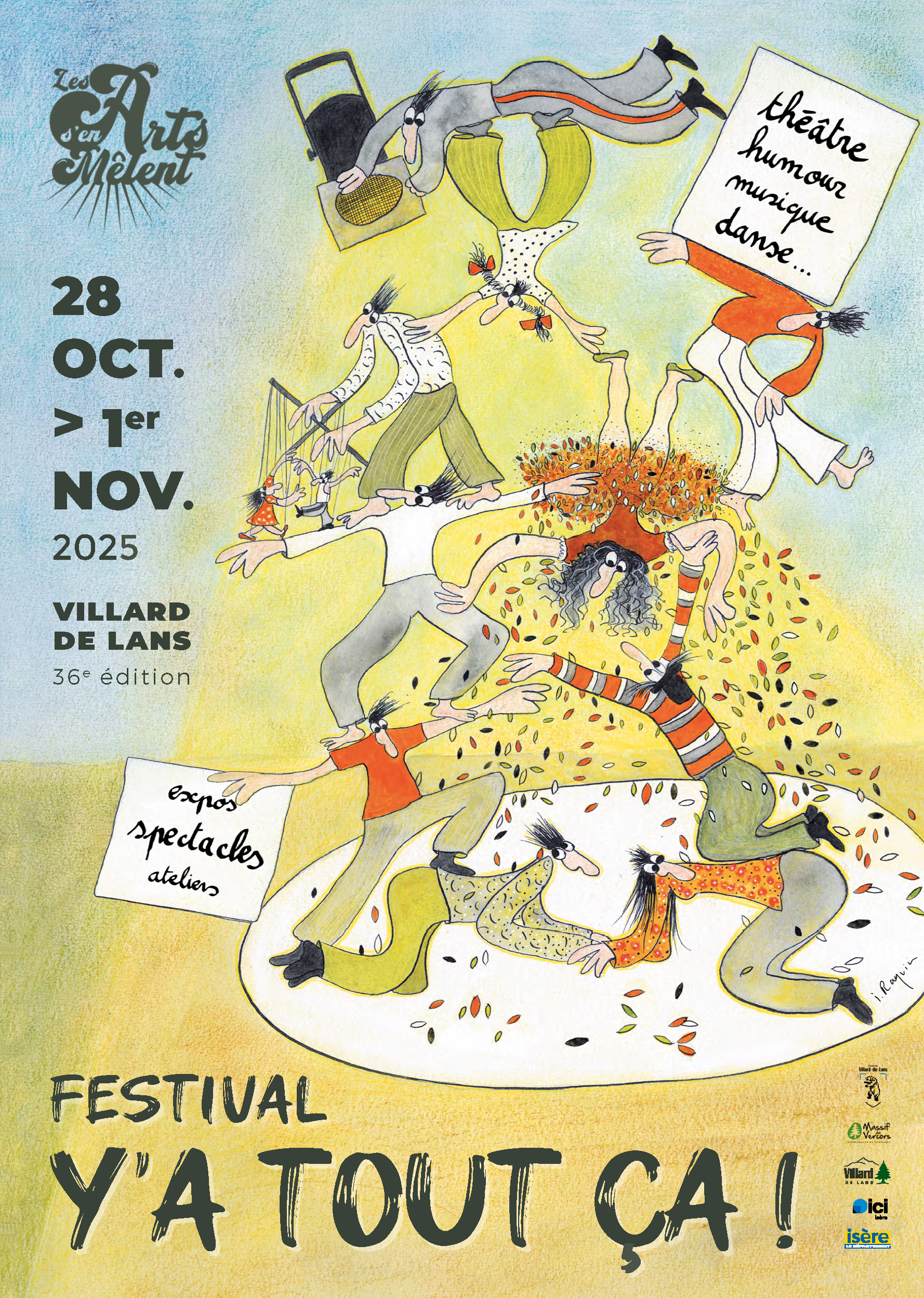 FESTIVAL Y A TOUT CA | VERNISSAGE EXPOSITIONS VILLARD DE LANS