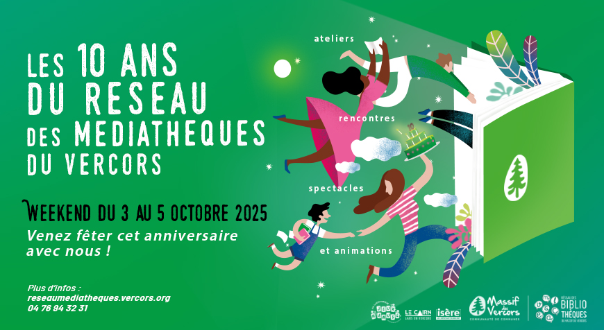 10 ans du réseau des médiathèques | EXPOSITIONS